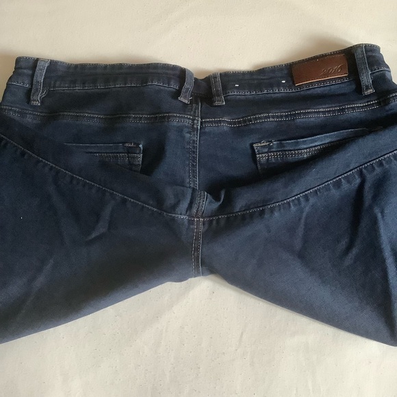 PARASUCO 2016 CROPPED DARK WASH JEANS/ Size16 - Picture 5 of 10